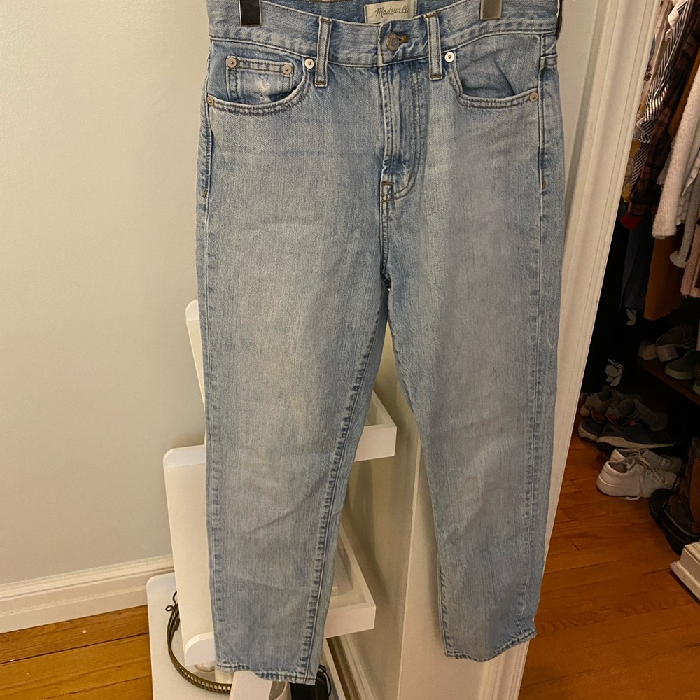 Madewell light wash jeans